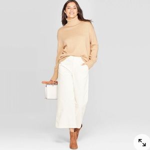 Tunic Turtleneck Sweater